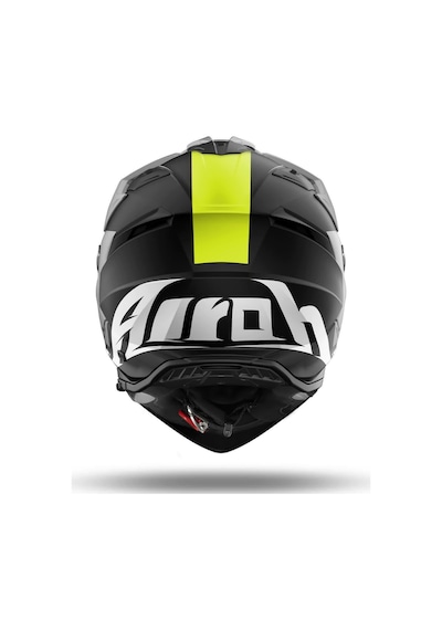 Airoh Bandit Tune Yellow Matt Kask Gri - Sarı