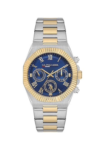 U.s. Polo Assn. Uspa1128-07 Erkek Kol Saati Metalik Gri