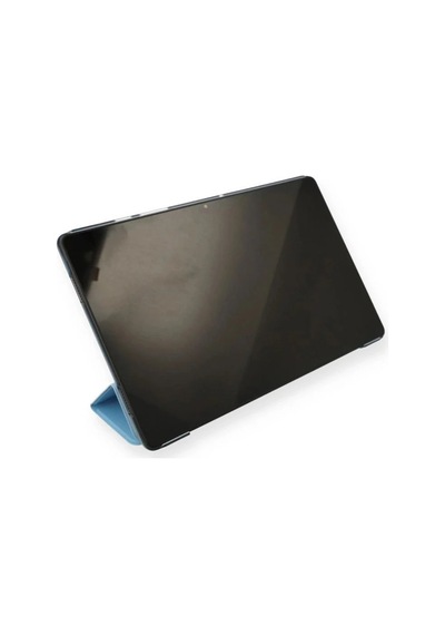 Ers- Samsung Galaxy T970 Tab S7 Plus 12.4 Kılıf Tablet Smart Kılıf - Mavi Diğer