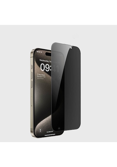 Apple Uyumlu   iPhone 17 Pro Max Toz Önleyicili Privacy 9h Tam Kaplayan