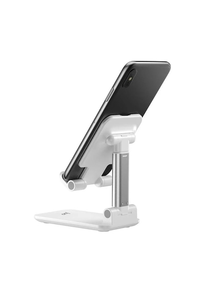 Juo Katlanabilir Masaüstü Telefon Standı Beyaz