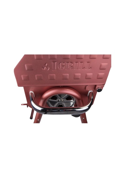 Igrıll Barbekü Cube 402 Mm Kömürlü Mangal Kırmızı
