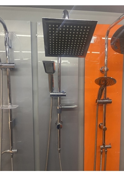 Mare Banyo Lavabo Bataryası Tema 53260 Tepe Duş Seti Krom