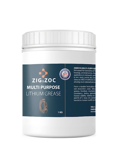 Zıg&zoc Genel Amaçlı Lityum Rulman Gresi - 1 Kg