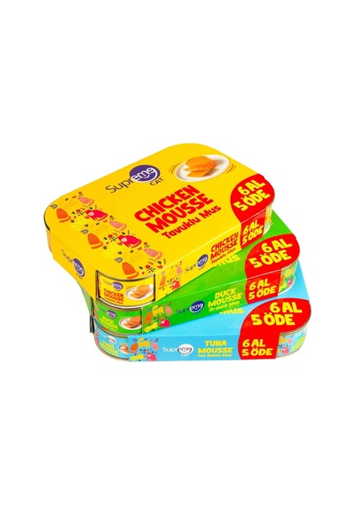 Cat Ördekli Püre 85gr 6 Al 5 Öde Islak Mama