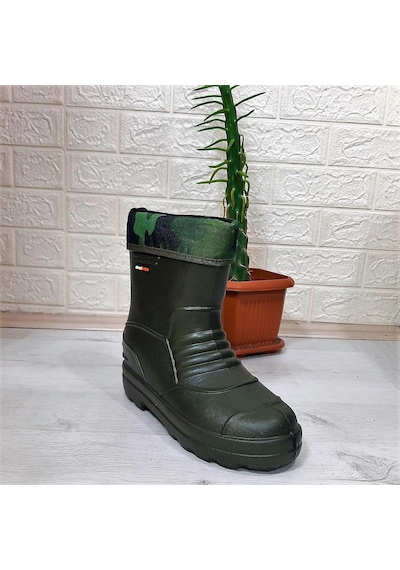 Akınalbella Akinalbella 026 Eva Kısa 23cm Hafif Çoraplı Avcı Balıkçı Günlük Çizme