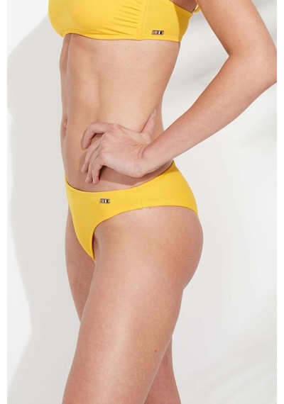 U.S. Polo Assn. Kadın Sarı Brazilian Bikini Alt 21512