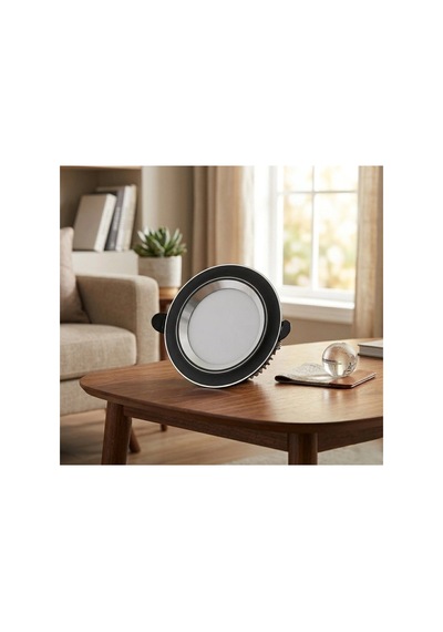 1 Adet Noas Yl38 0530 Siyah Kasa Led Spot 5w 3 Renkli Çok Renkli