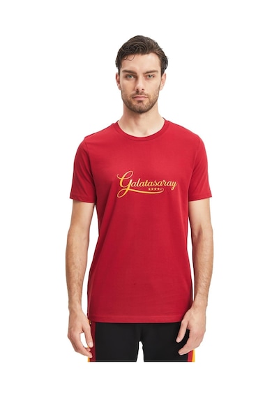 Gsstore Galatasaray Lisanslı Kırmızı Erkek T-shirt Kırmızı