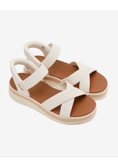 Skechers Bobs Sun Ray Kadın Beyaz Sandalet 114417 Wht