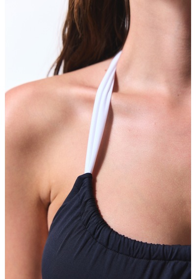 Penti Siyah Adeline Bandeau Bikini Üstü
