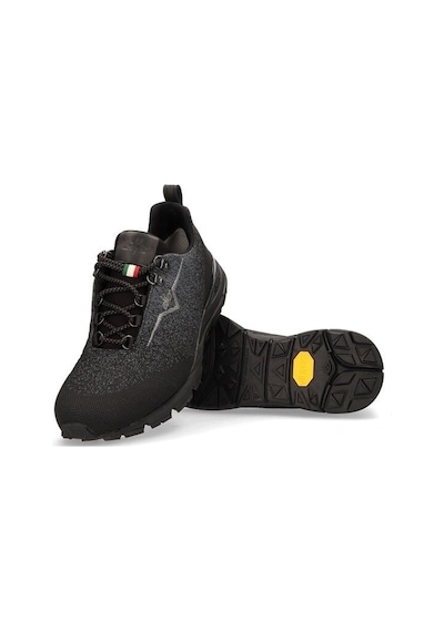 Lomer Italy Spider Mtx Waterproof Vibram Erkek Ayakkabı Total Black Siyah - Lacivert