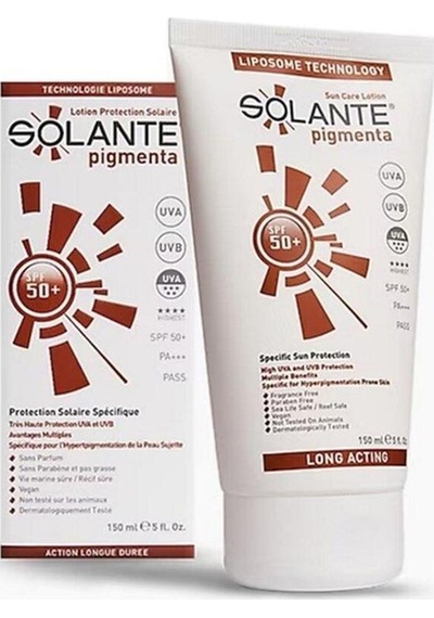 Pigmenta Koyu Lekelere Karşı Güneş Losyonu Spf 50+ 150 Ml