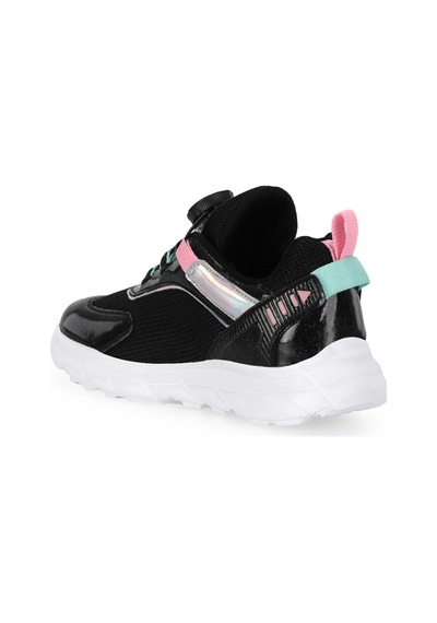 Slazenger Kortech F Kız Çocuk Siyah / Pembe Günlük Spor Ayakkabısı Siyah - Pembe