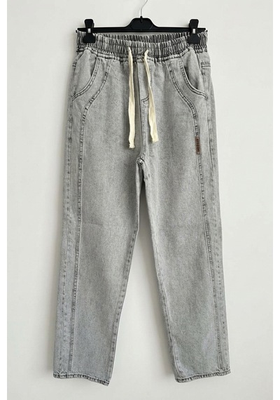 Bigdart Erkek Rahat Kesim Baggy Jean Pantolon 30076 - Taş