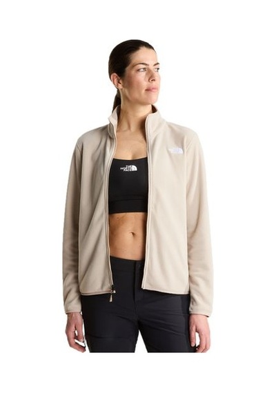 The North Face W Glacıer Fleece Jacket Kadın Outdoor Polar Ceket Nf0a8d2fn7j1 Bej