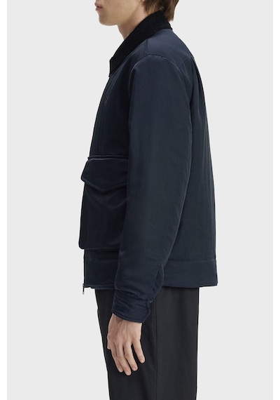 Fred Perry Regular Fit Kadife Yaka Mont Unisex Mont J3316 608 Lacivert
