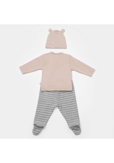 Bibaby Adventure Bear 3'lü Bebek Takımı 73333 Çok Renkli