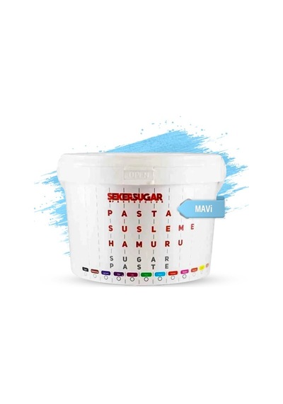 Şeker & Sugar Şeker Hamuru 2,5 Kg Mavi