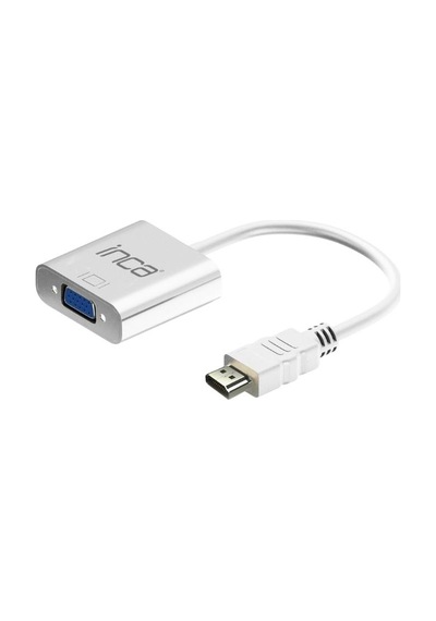 Inca Ihtv-7tb Hdmı To Vga + Aux Çevirici Beyaz