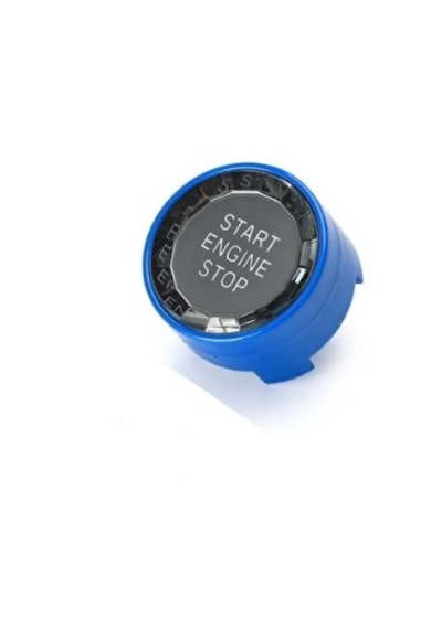 Bmw Start Stop Tuşu F30 F22 F20 F32 F10 G30 Mavi Renk 635