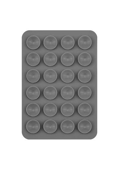 Lexroo Öpücüklü 02 Çift Taraflı Silikon Telefon Tutucu 6,50cm X 10cm - Beyaz