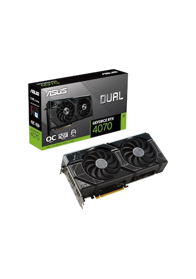 Asus NVIDIA GeForce RTX 4070 Dual OC DUAL-RTX4070-O12G 12 GB GDDR6X 192 Bit Ekran Kartı