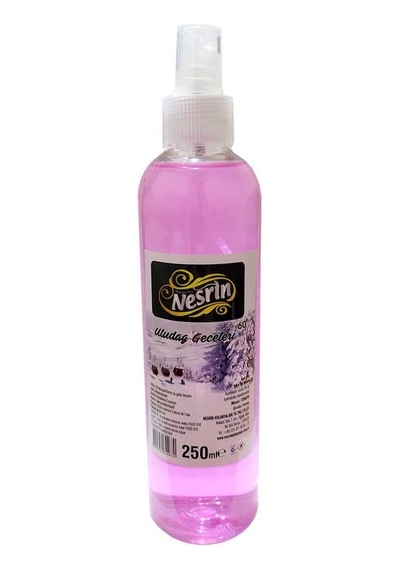 Uludağ Geceleri Kolonyası 60 Derece Pet Şişe Sprey 250 Ml