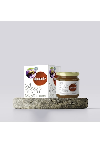 Dynabeilee Bal Propolis Arı Sütü Polen Karışımı 230 G
