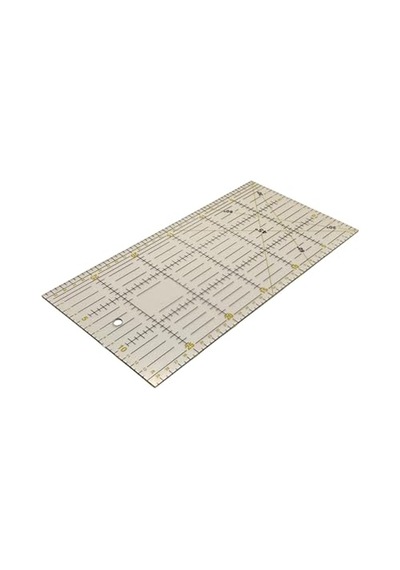 Terzi Modelist Patchwork Kırkyama Cetveli 15x30cm Çok Renkli