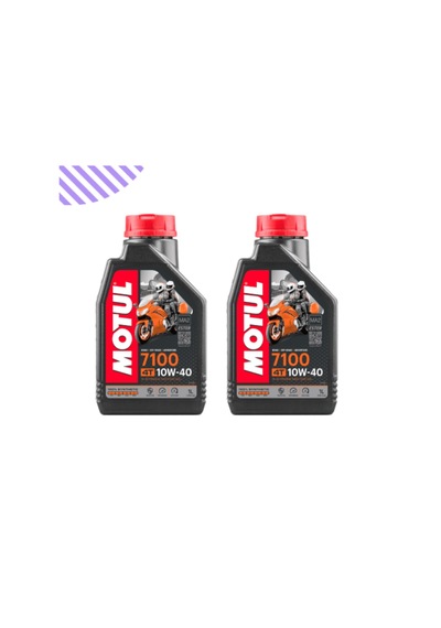 Motul 7100 10W-40 Motorsiklet Yağı 2 x 1 L