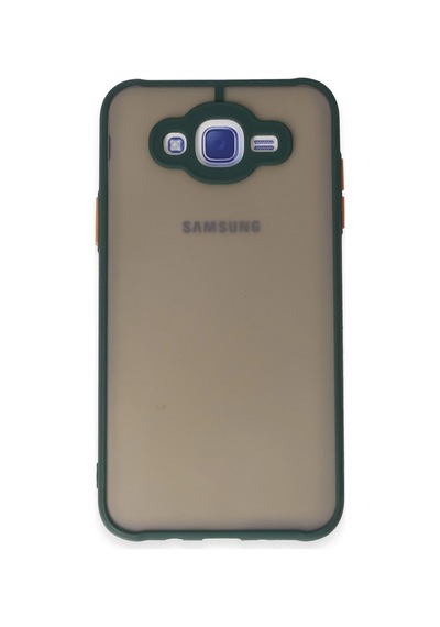 Newface Samsung Galaxy Uyumlu J7 Kılıf Montreal Silikon Kapak Semeglbl - 88 - Yeşil