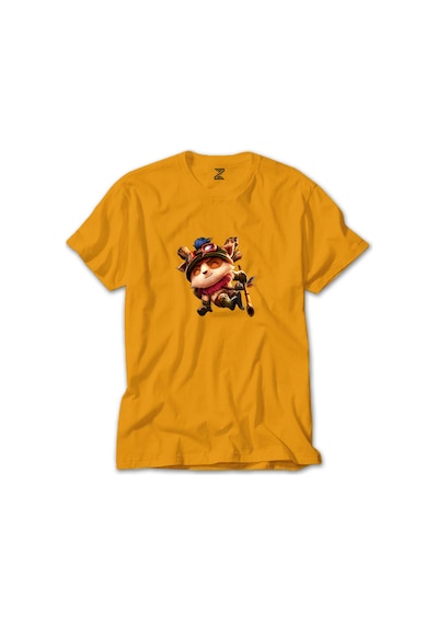 League Of Legends Teemo Sarı Tişört
