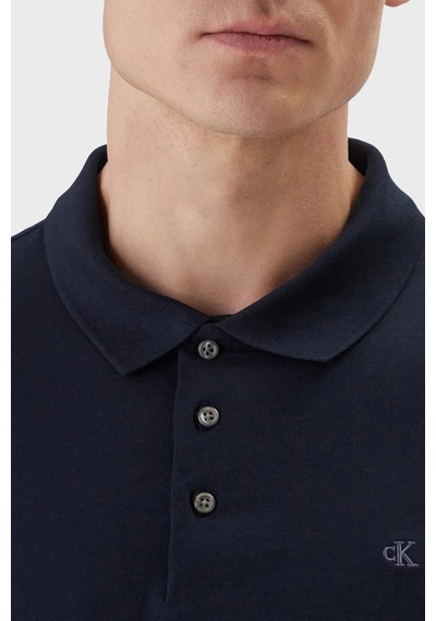 Calvin Klein Erkek Polo Lv04lf200g Cef Lacivert