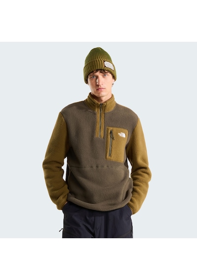 The North Face 1/4 Zip Erkek Sweatshirt C-the0a883sug8ug8 Haki