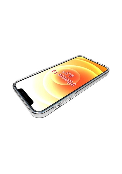 Apple Uyumlu iPhone 13 Uyumlu Zore Süper Silikon Kılıf-renksiz Renksiz -
