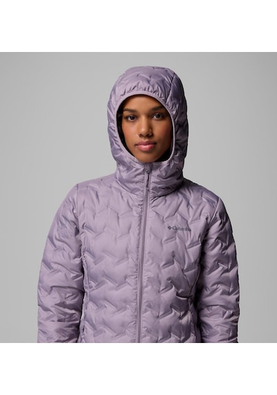 Columbia Wk0440 Delta Ridge Ii Long Down Jacket Kadın Mont-30858 Mor