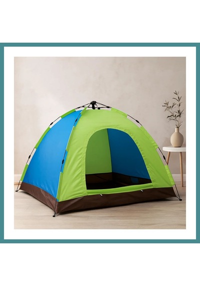 Trendexa 6 Kişilik Otomatik Kamp Çadırı - Toz Geçirmez 220x250x165 Cm Mac