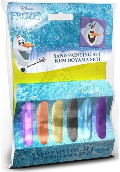 Disney Frozen Olaf Karlar Ülkesi Mini Kum Boyama Seti-red Castle Pm-03