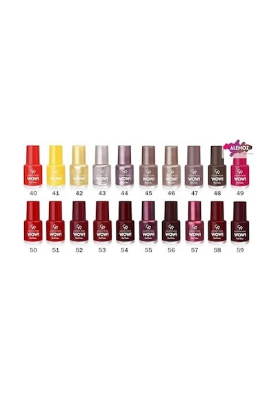 Wow Nail No: 49 - Parlak Bitişli Mini Oje 6 Ml