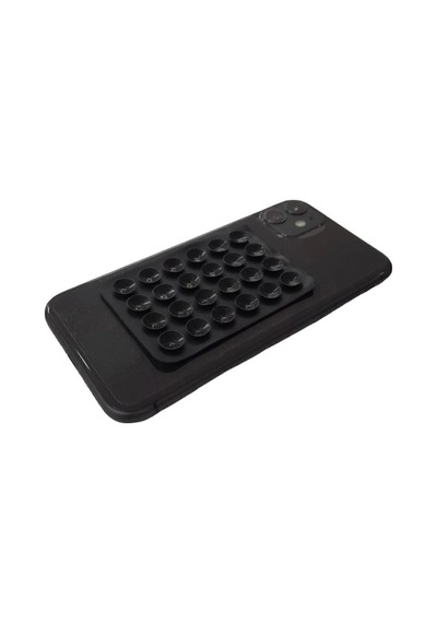 Vantuzlu Cep Telefon Tutucu Siyah Renk Karışık