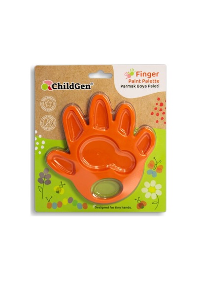 Childgen Parmak Paleti Turuncu Sku: Zeus8690010342942