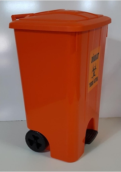 Atık Kovası 85 Lt Pedallı Tekerlekli