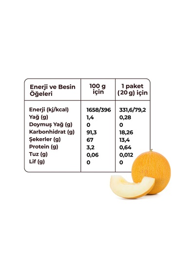 Evereat Kavun Kuru Meyve Cipsi - Dondurularak Kurutulmuş Freeze Dried Çıtır Kavun 35 G