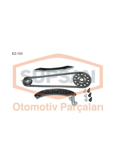 SUPSAN EZ-103 Eksantrik Zincir Seti Megane III Laguna III Trafic / Qashqai 07- X-Traıl 07- 2.0 DCI M9R