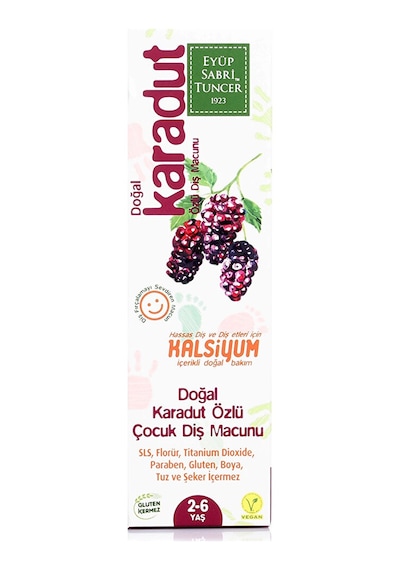 Doğal Karadut Özlü Diş Macunu 60 Ml 4 Adet