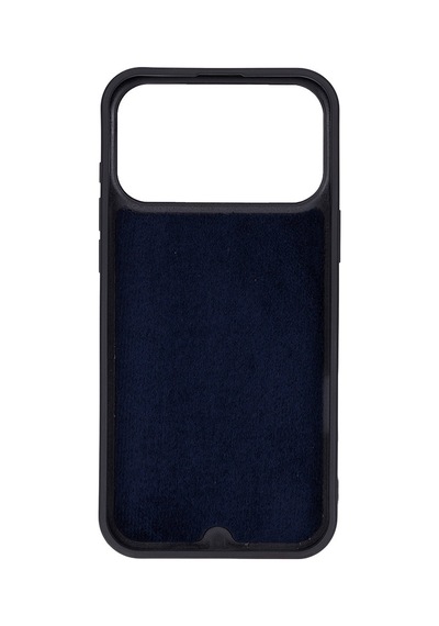Bloomcase Mono Midnight Marine Apple iPhone Uyumlu 17 Pro Max/ 18 Pro Max 6.9" Hakiki Deri Magsafe Kılıf Lacivert