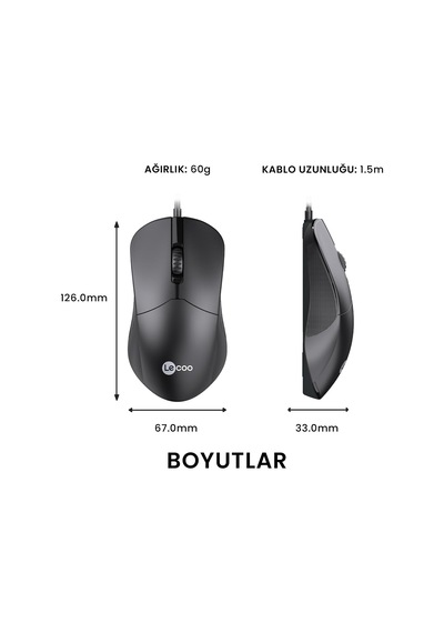 M1102 Usb Kablolu 1200dpı 3 Tuşlu Mouse -sessiz Pc, Mac, Dizüstü Bilgisayar İçin, Windows, Linux Ve Mac İle Uyumlu Sağ Ve Sol Elle Kullanıma Uygun, 99gr Hafif Optik Mouse Siyah M1102 Usb Kablolu 1200dpı 3 Tuşlu Mouse -sessiz Pc, Mac, Dizüstü Bilgisayar İçin, Windows, Linux Ve Mac İle Uyumlu Sağ Ve Sol Elle Kullanıma Uygun, 99gr Hafif Optik Mouse Siyah