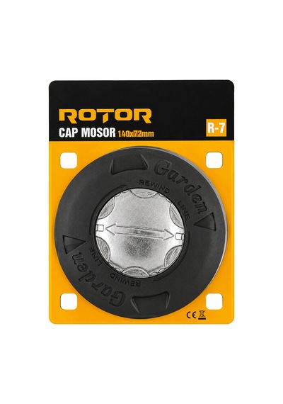 Rotor R-7 Motorlu Tırpan Misina Başlığı 140x72 Mm 2,4 Mm X 2 M Misinalı
