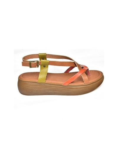 Fox Shoes M291050703 Turuncu/taba Hakiki Deri Parmak Arası Kadın Sandalet Turuncu - Taba Fox Shoes M291050703 Turuncu/taba Hakiki Deri Parmak Arası Kadın Sandalet Turuncu - Taba